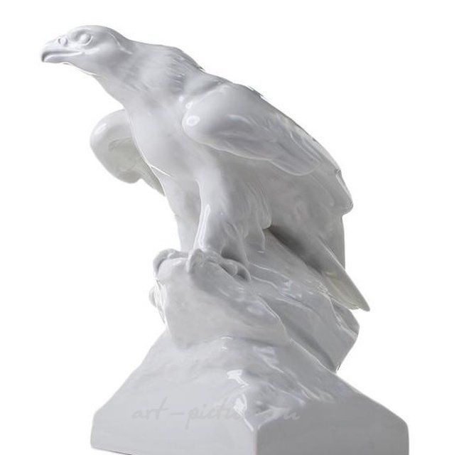 Скульптура «Орел». Мейсен Германия, Meissen, 1957 г.