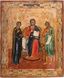 Две иконы, изображающие Святого Николая Мирликийского и Деисус.