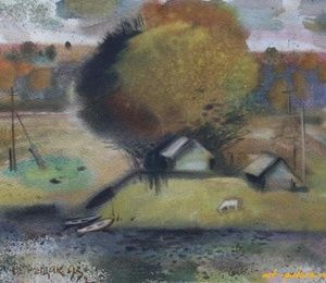 Smolensk.Watercolor.26 x 35 cm