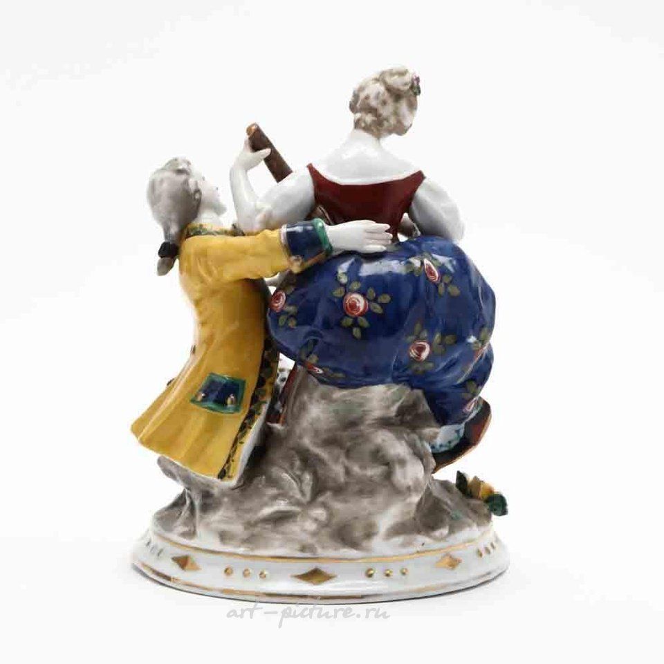 Royal Vienna Porcelain , A Pair of Royal Vienna Covered Jars