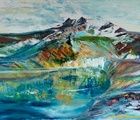 купить Озеро надежды масло, холст, оргалит