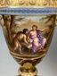 Фарфоровые вазы "Королевская Вена" XIX века