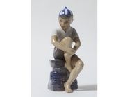 Porcelain figurine "Ole" ("Ole").Dahl-Jensen, 20th century.