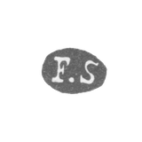 Claymo Master of the Sukh Friedrich Eduard - Leningrad - initials of F.S.