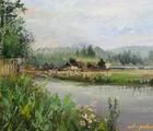 Статуэтка River Daria oil, canvas