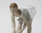 Porcelain statuette of the ballerina Bing Grondahl