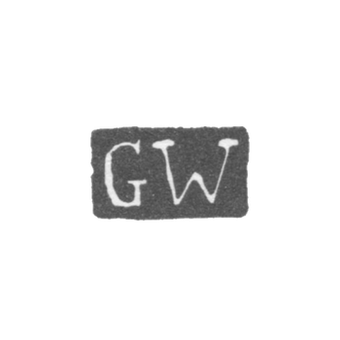 Claymo Master Wihmann Gotfried - Leningrad - initials GW