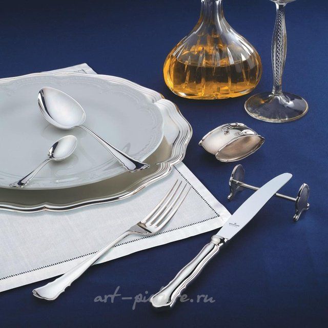Столовый набор CHIPPENDALE от WILKENS из 24 предмета из серебра