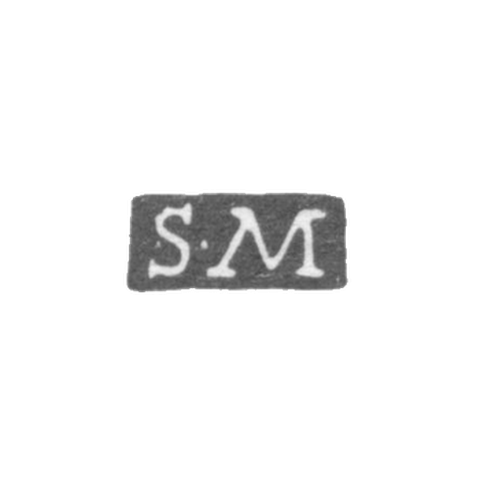 The stamp of the master Malm Samuil - Leningrad - initials "S-M".
