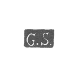 Claymo Master Simonsson Karl Gustave - Leningrad - initials "G.S."