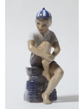 купить Фарфоровая статуэтка "Оле" ("Ole"). Dahl-Jensen, 20 век.