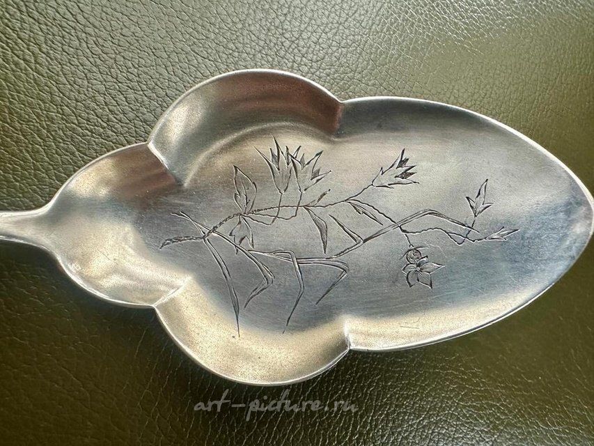 Серебряная лопатка. Столовое серебро Bolin Болин