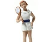 Porcelain statuette tennis player Bing & Grondahl