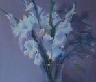 buy " tenderness. Gladioluses" Pastel, paper.