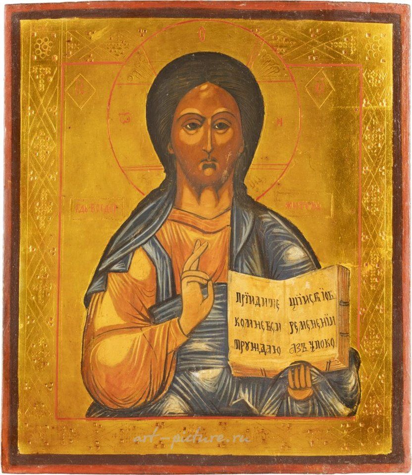 Русское серебро , Икона Христа Пантократора
