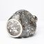 Графин. Стекло, серебро 950 пр. Китай. Максимальная высота 22,3 см, максимальный диаметр горла 3,5 см