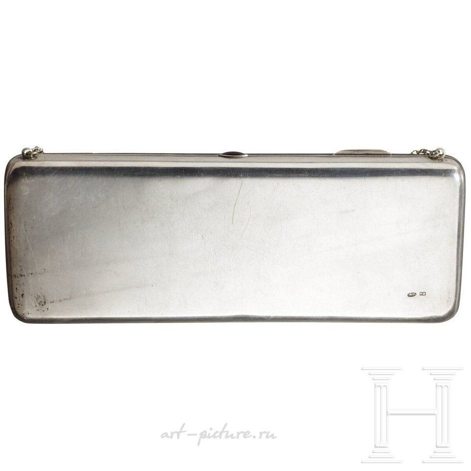 Russian silver , A Russian silver purse, Moscow, dated 1916