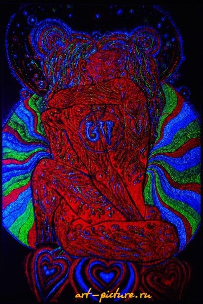 Купить картину "Rainbow Union флуоресцентный акрил, пластик ", Художник ...