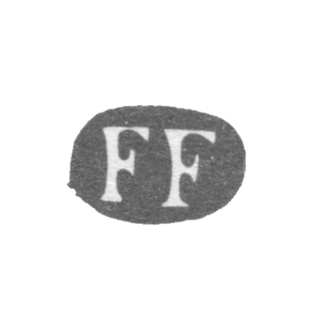 Claymo Master Fresen Frederick Ahatez - Leningrad - initials FF.