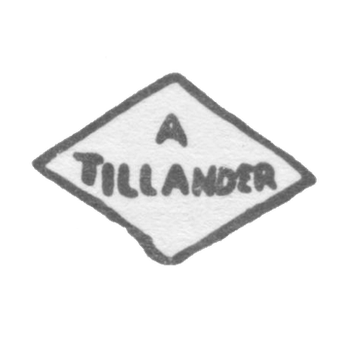 Claymo Master Tillander Alexander Edward - Leningrad - initials A TILLANDER