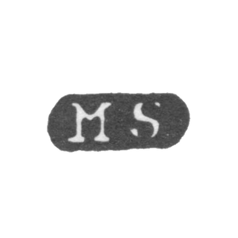 Claymo Master Skitt Mathias - Leningrad - initials of "MS"