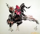 Статуэтка Year of the rooster pape…