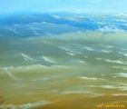 купить Блики на воде масло, холст