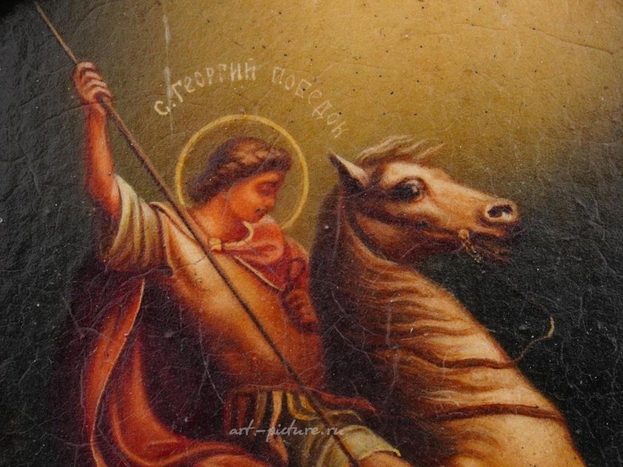 Русское серебро , Русская серебряная и эмалевая икона святого Владимира