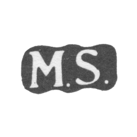 Claymo Master Skitt Mathias - Leningrad - initials "M.S."