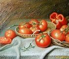 купить Помидоры холст, масло