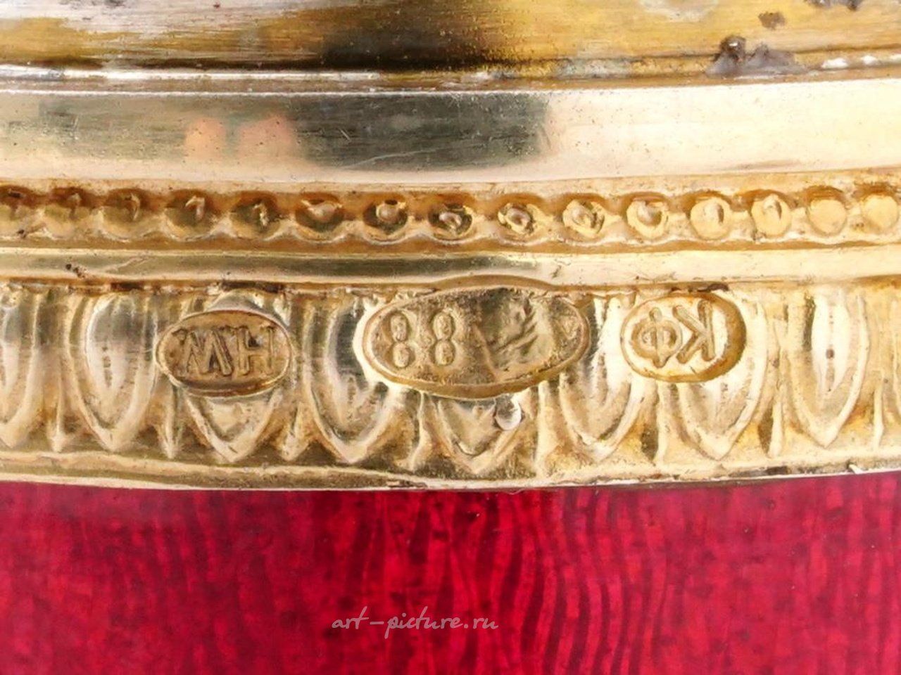 Russian silver , RUSSIAN GILT SILVER GUILLOCHE ENAMEL CIGAR CASE