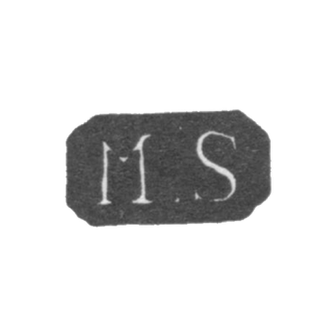 Claymo Master Skitt Mathias - Leningrad - initials of M.S.