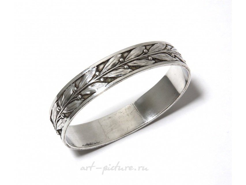 Серебряное кольцо для салфеток Bolin