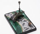 купить Ювелирная скульптурная композиция "Мальчик на мосту"