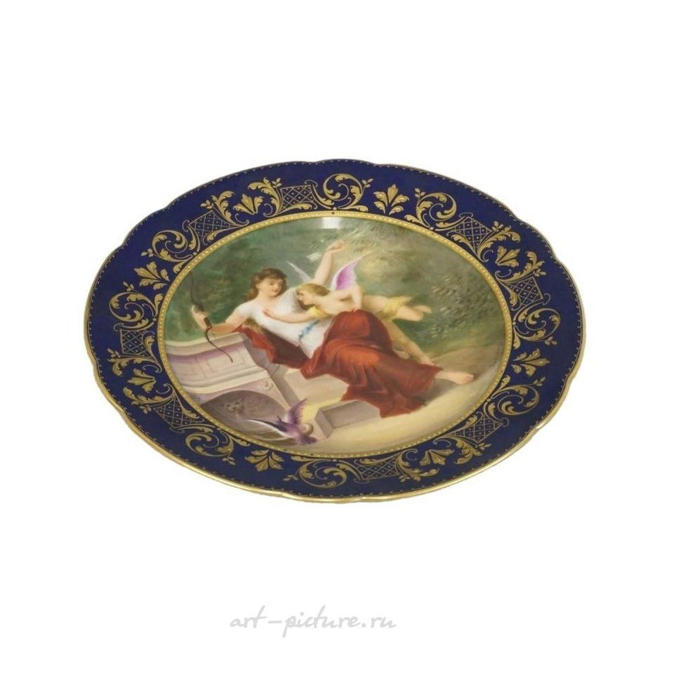 Royal Vienna Porcelain , Royal Vienna Plate