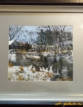 купить Оттепель Масло , Крафт бумага