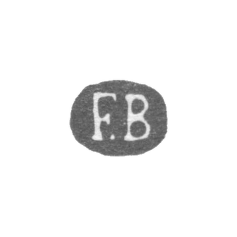 Claymo Master Berquist Elias - Leningrad - initials F.B.