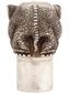 Серебряная стаканчик-шпора с изображением слоника и рубином
