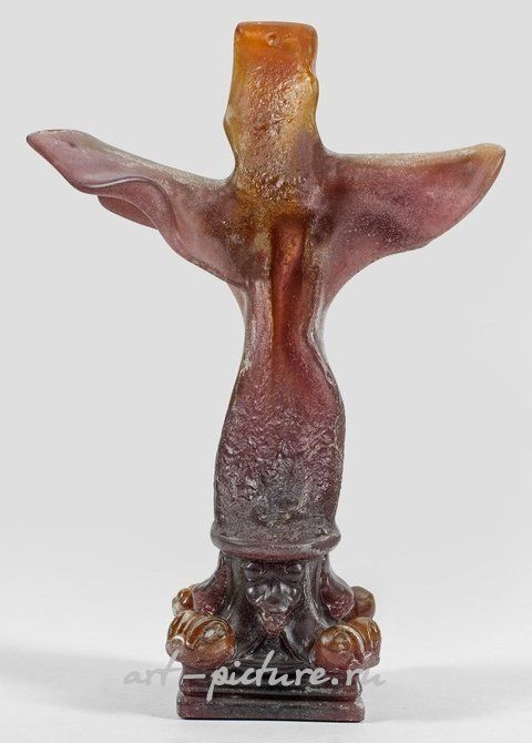 "Крест Лейбница" - стеклянная скульптура Сальвадора Дали, 1974 год