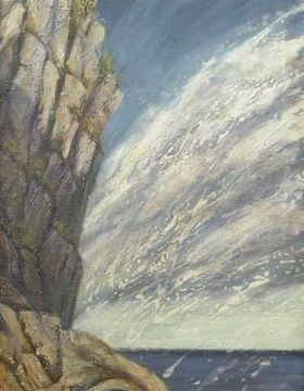 купить Скалы масло, холст 