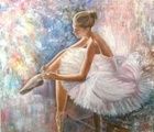 buy "Ballerina oil, canvas"