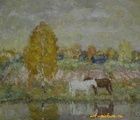Бабье лето. Холст, масло. 70 х 90 см