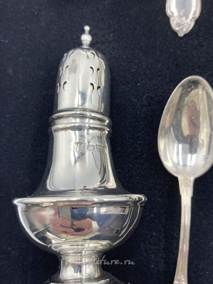 Русское серебро , Набор из шести серебряных чайных ложек