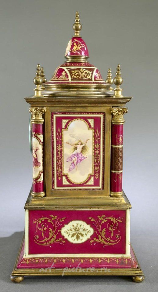 Royal Vienna Porcelain , GEORGE III THOMAS MAWKES TALL CASE CLOCK.