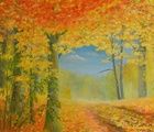 buy The translation of the text "осень-игра красок холст масло" into English is "autumn - a play of colors canvas oil."
