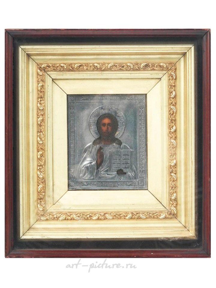 Русское серебро , Русская православная икона Христа Вседержителя