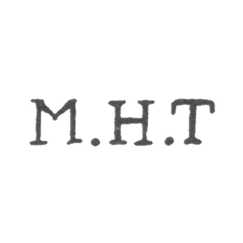 Claymo Master Tiriong Mihael Henry - Leningrad - initials M.H.T