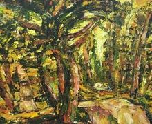 The road through the pines