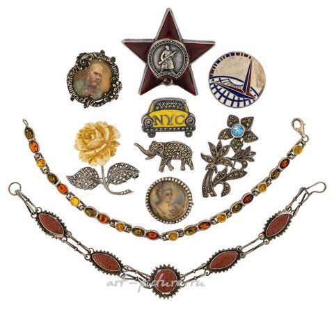 Russian silver, Navajo Jewelry