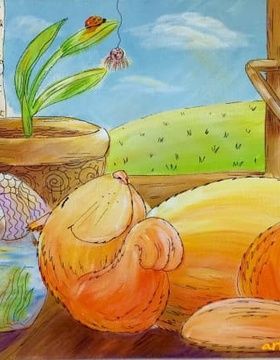 купить Весна Холст на подрамнике, акрил, лайнер 